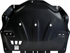 Защита алюминиевая АВС-Дизайн для радиатора, картера двигателя, КПП, РК, топливных трубок, топливного бака Jeep Grand Cherokee WK2 2010-2014