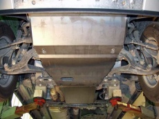 Защита алюминиевая АВС-Дизайн для картера и радиатора Jeep Grand Cherokee WK2 2010-2014