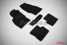 Коврики текстильные Seintex на нескользящей основе для салона Opel Corsa D 2006-2014