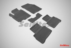 Коврики резиновые Seintex с высоким бортиком для салона Suzuki Vitara IV 2015-2021