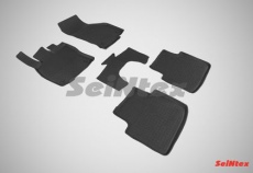 Коврики резиновые Seintex с высоким бортиком для салона Skoda Superb III 2015-2021